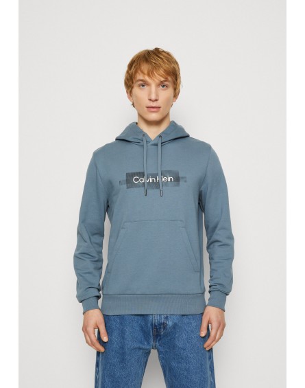 Calvin Klein Sudadera Box Striped Logo Hoodie