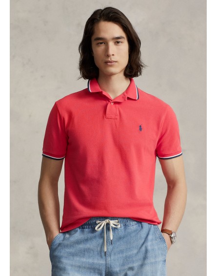 Ralph Lauren Polo de piqué Custom Slim Fit 710842621033