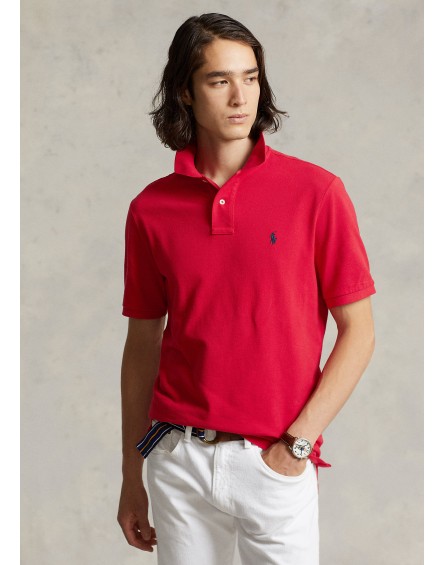 Ralph Lauren Polo de piqué Custom Slim Fit 710666998003