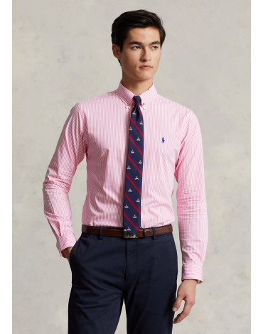 Ralph Lauren Camisa Custom Fit de popelina elástica 710865768004