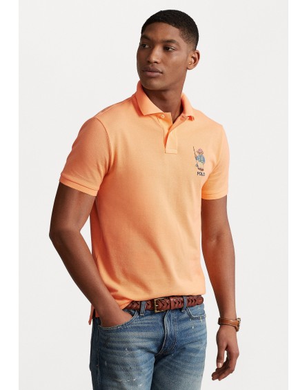 Ralph Lauren Polo Custom Slim Fit con Polo Bear 710853312020