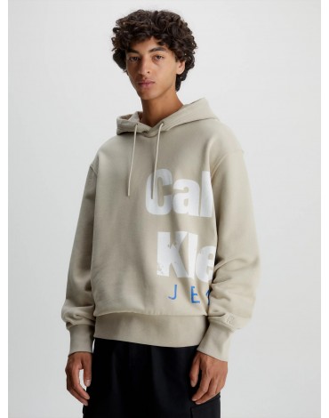 Calvin Klein Sudadera Bold Institutional Hoodie