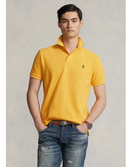 Ralph Lauren Polo de piqué Custom Slim Fit