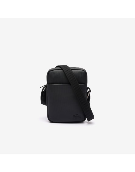 Lacoste Bandolera vertical de hombre Classic efecto piqué