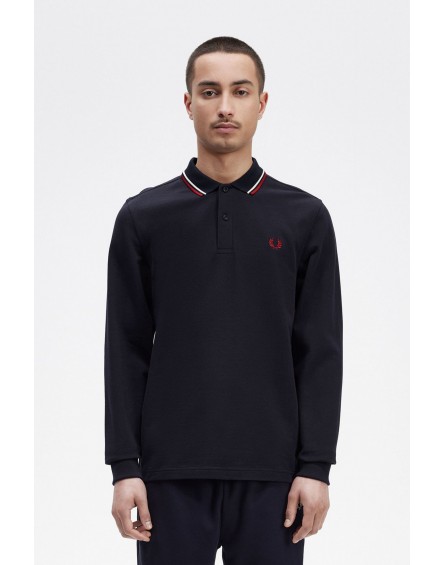 Fred Perry Polo LS Twin Tipped Shirt