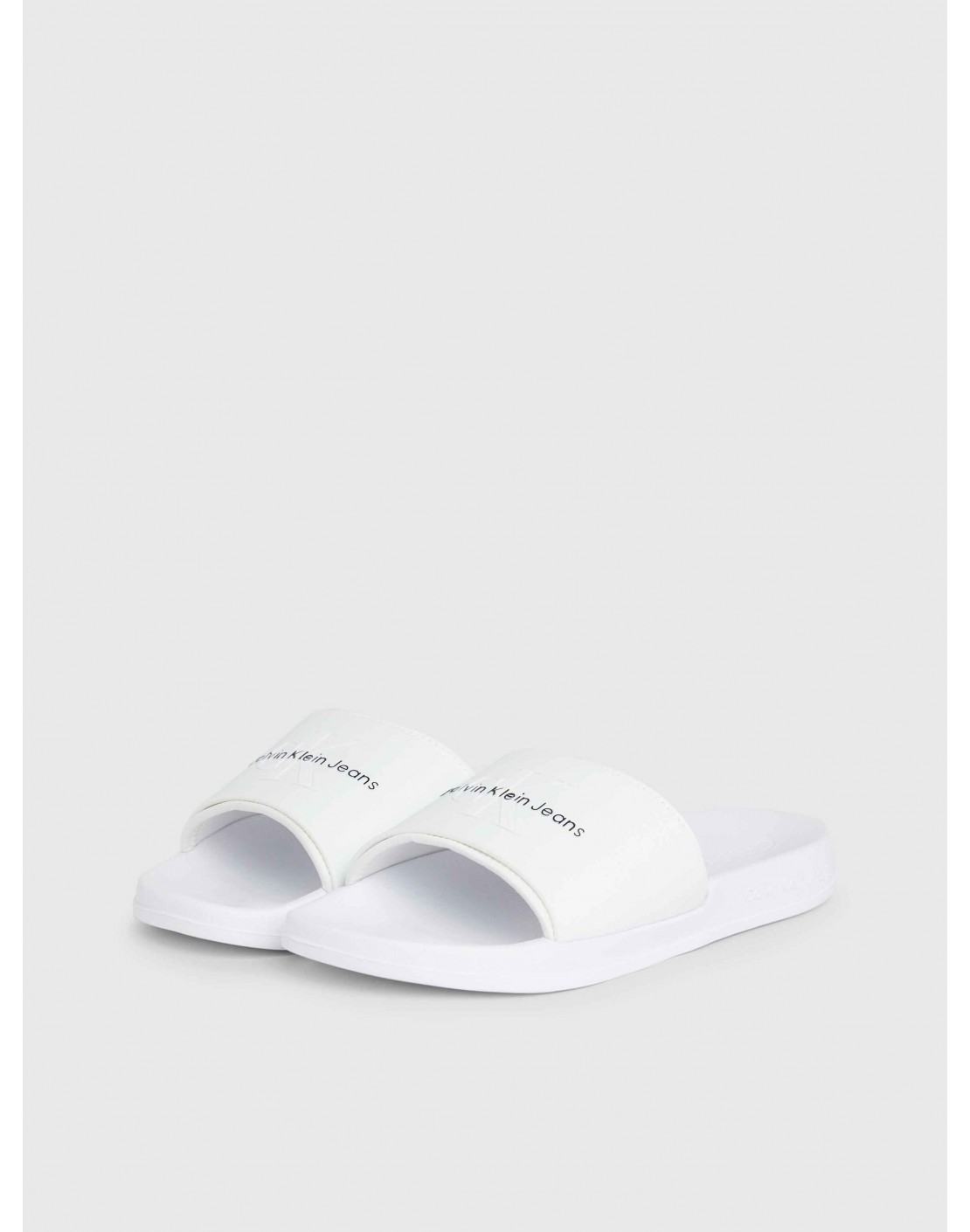 Calvin Klein Chanclas Slide Rubber Neopreno Monologo