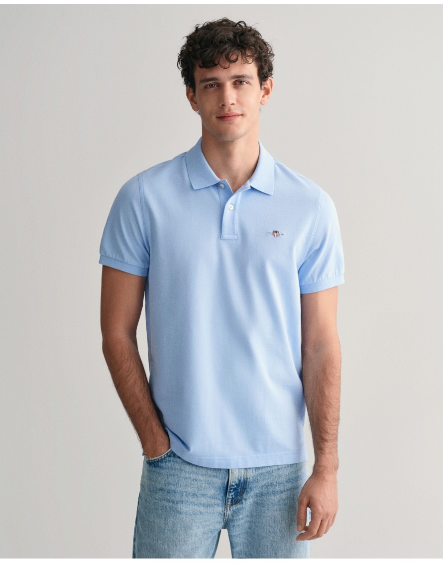 Gant Polo de piqué Regular Fit Shield