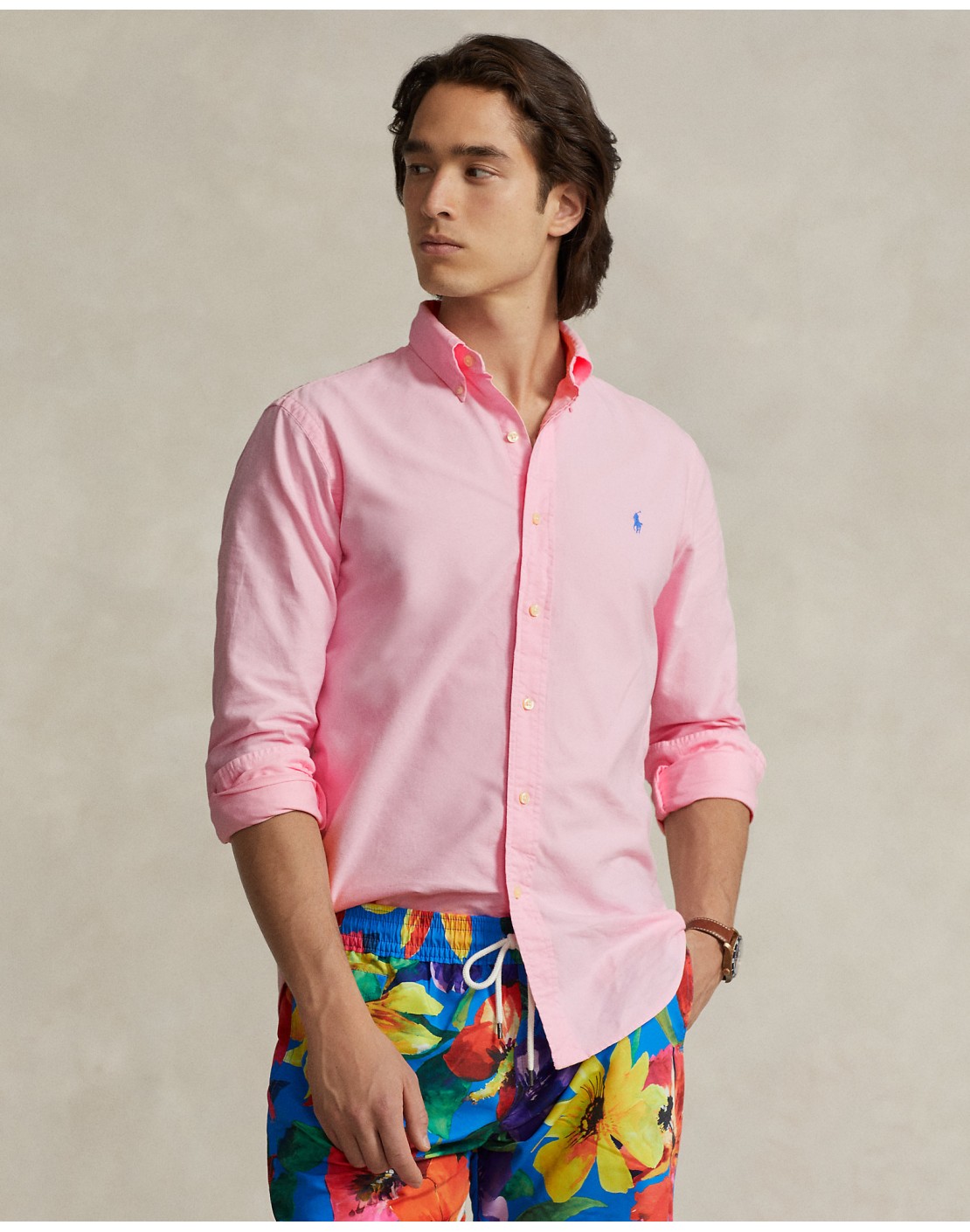 Ralph Lauren Camisa Oxford Custom Fit