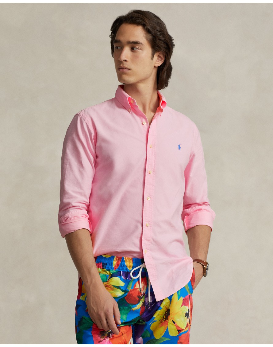 Ralph Lauren Camisa Oxford Custom Fit