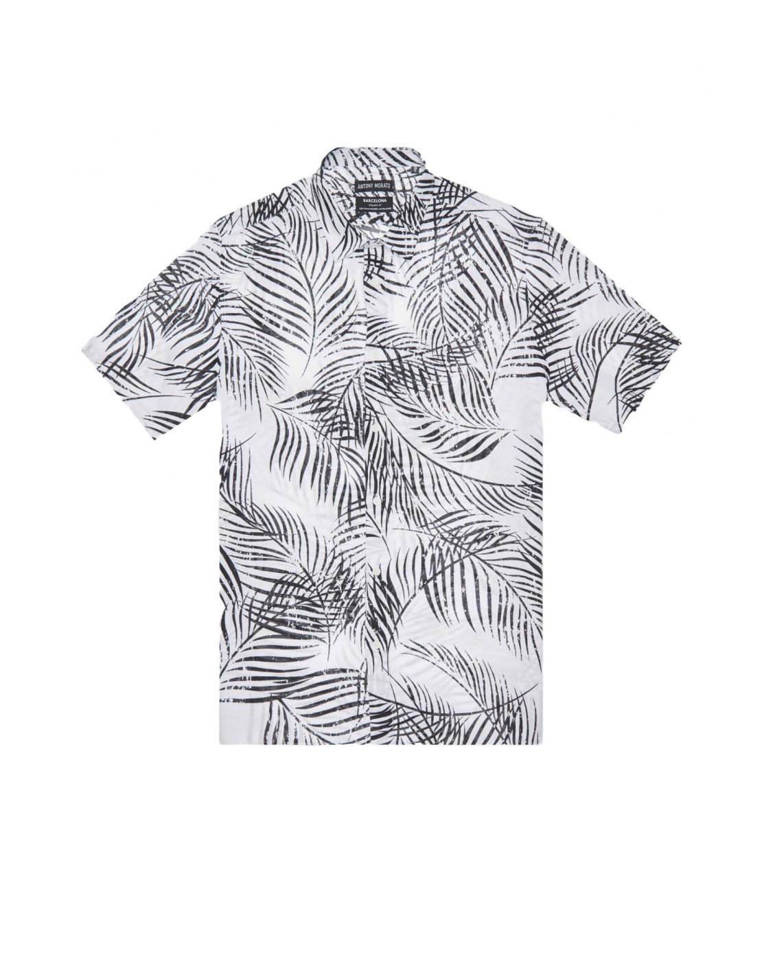 Antony Morato Camisa "BARCELONA" Regular Straight Fit de lino