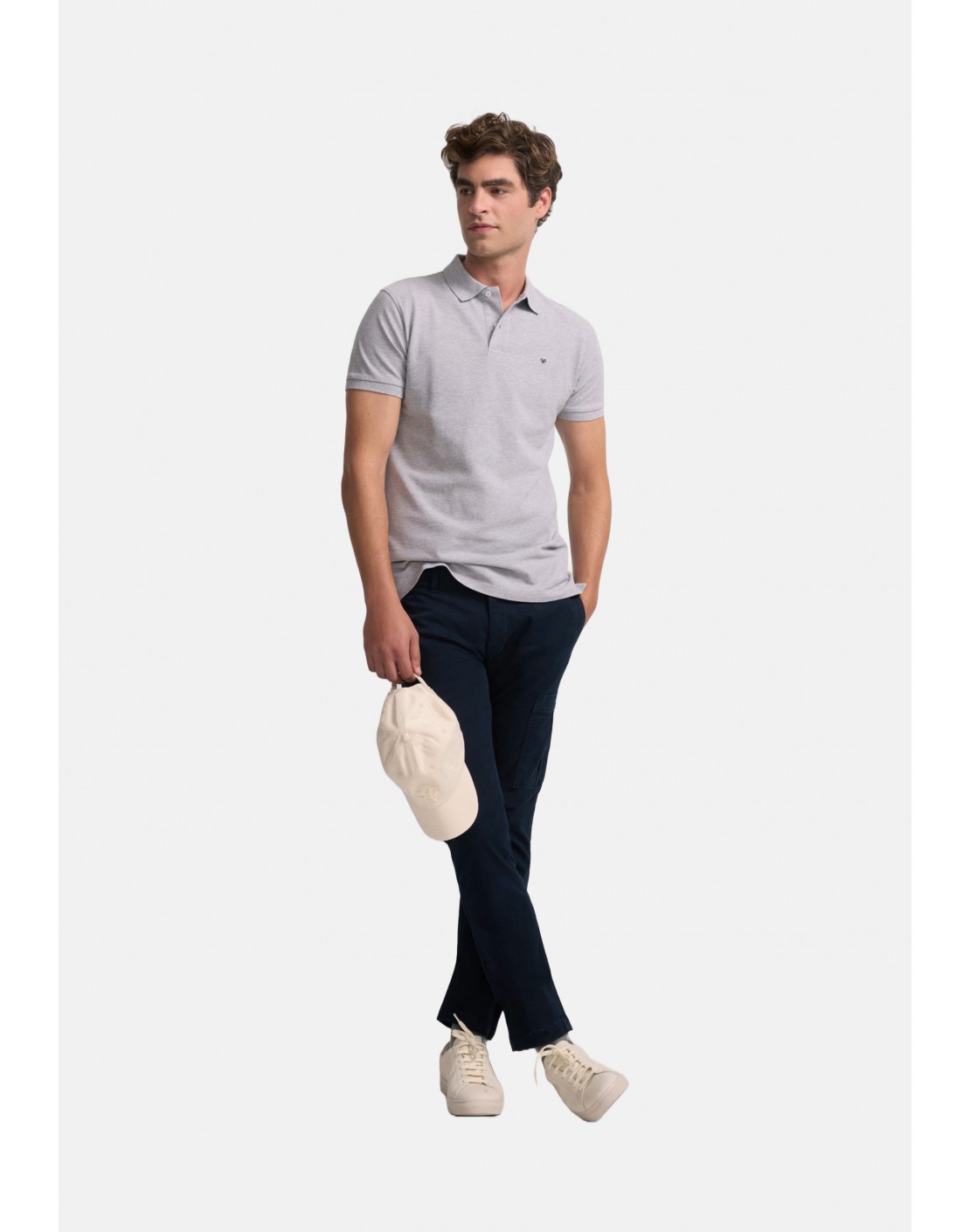 Silbon Pantalón sport cargo Azul Marino