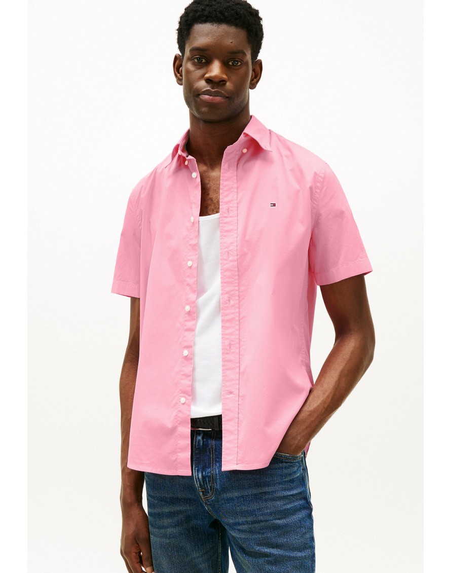 Tommy Hilfiger Camisa Flex Poplin Solid S/S Shirt