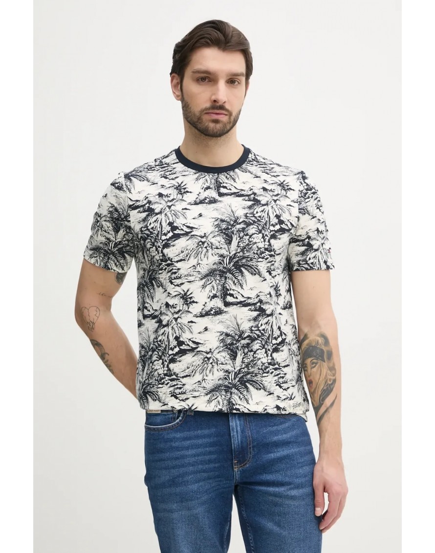 Tommy Hilfiger Camiseta Summer Slub AOP Tee