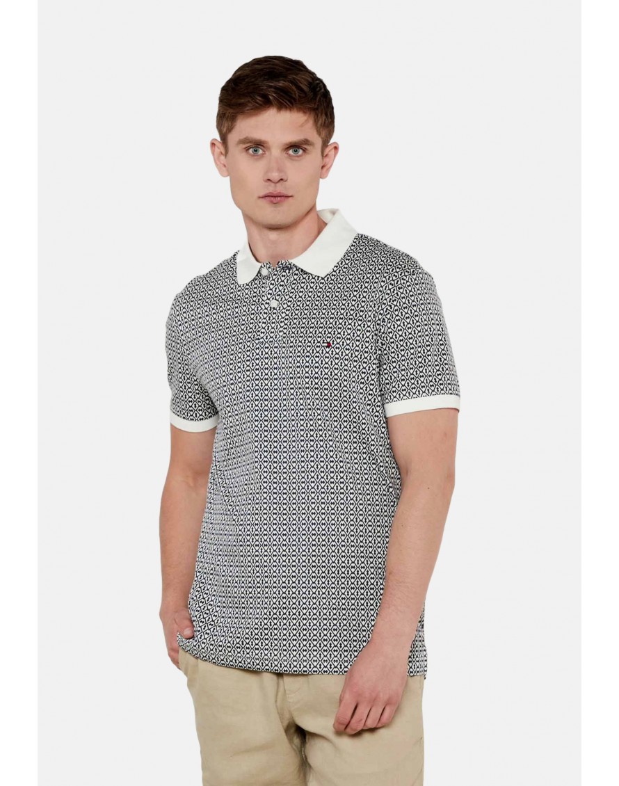 Tommy Hilfiger Polo Interlock AOP Reg Polo