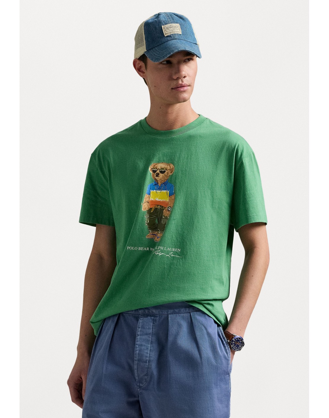 Ralph Lauren Camiseta de punto con Polo Bear