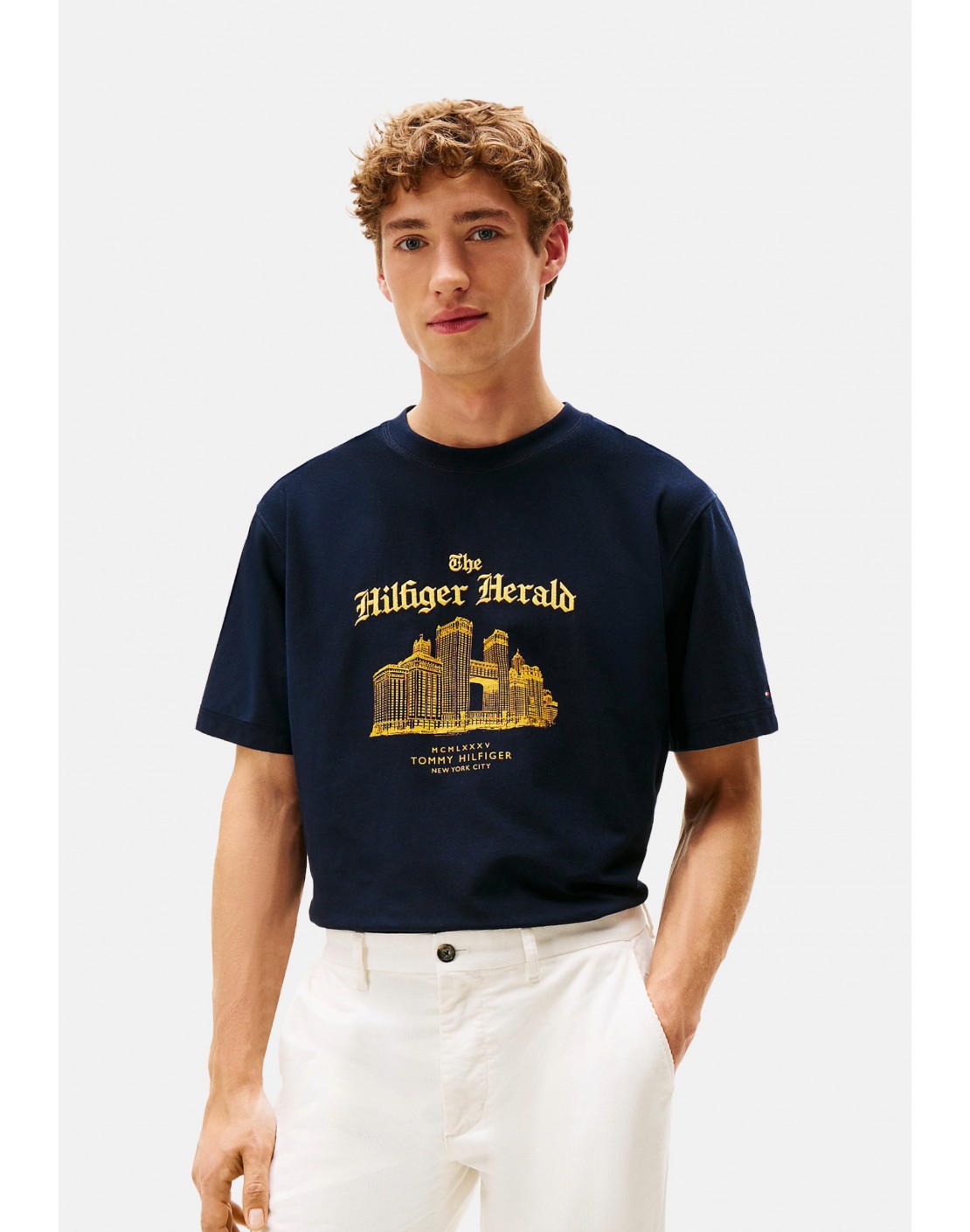 Tommy Hilfiger Camiseta Herald Skyline Graphic Tee