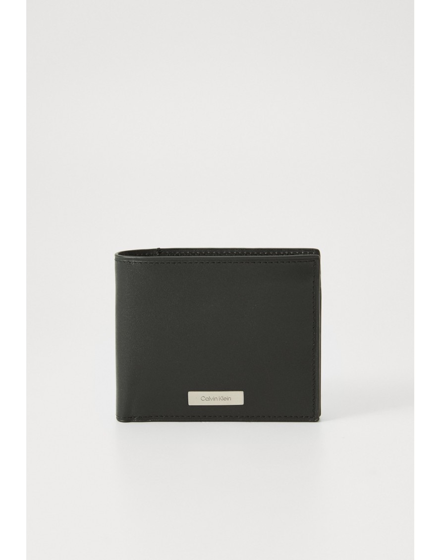 Calvin Klein Cartera Plaque Billfold