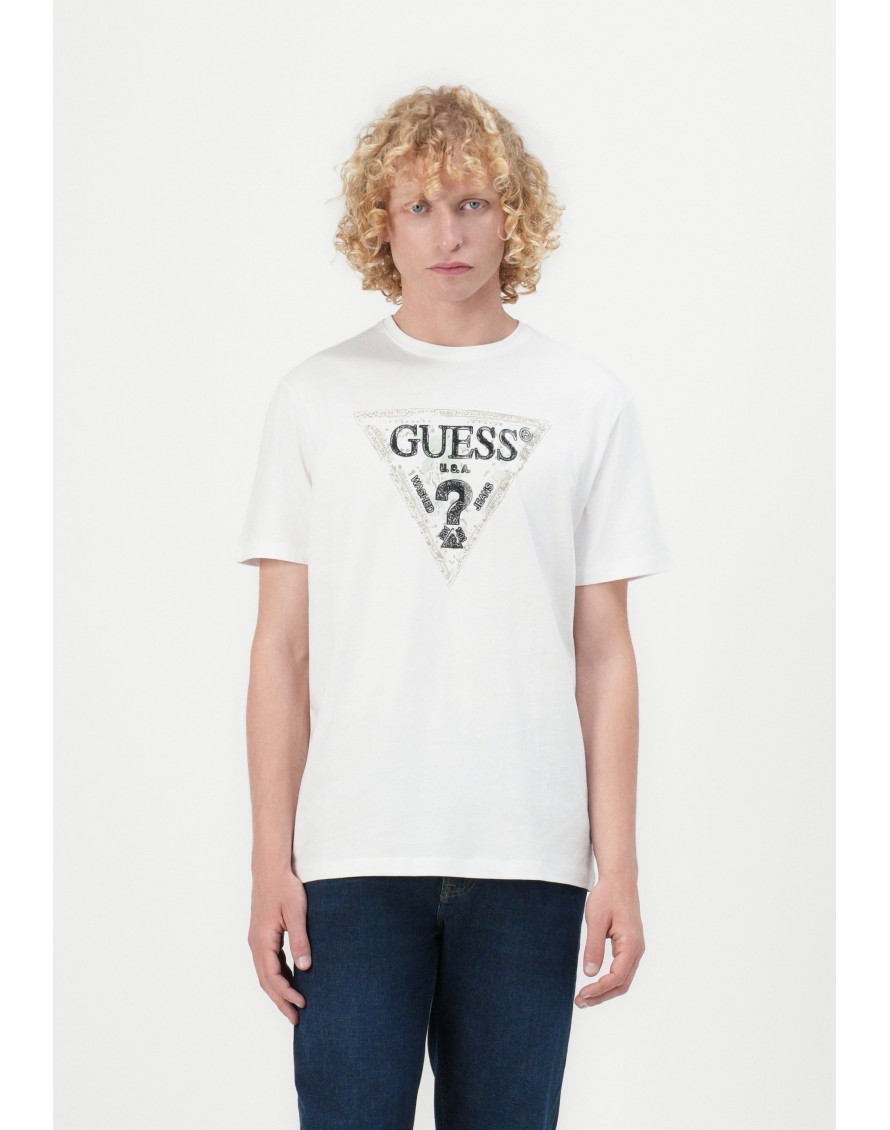 Guess Camiseta SS CN Guess Triangle