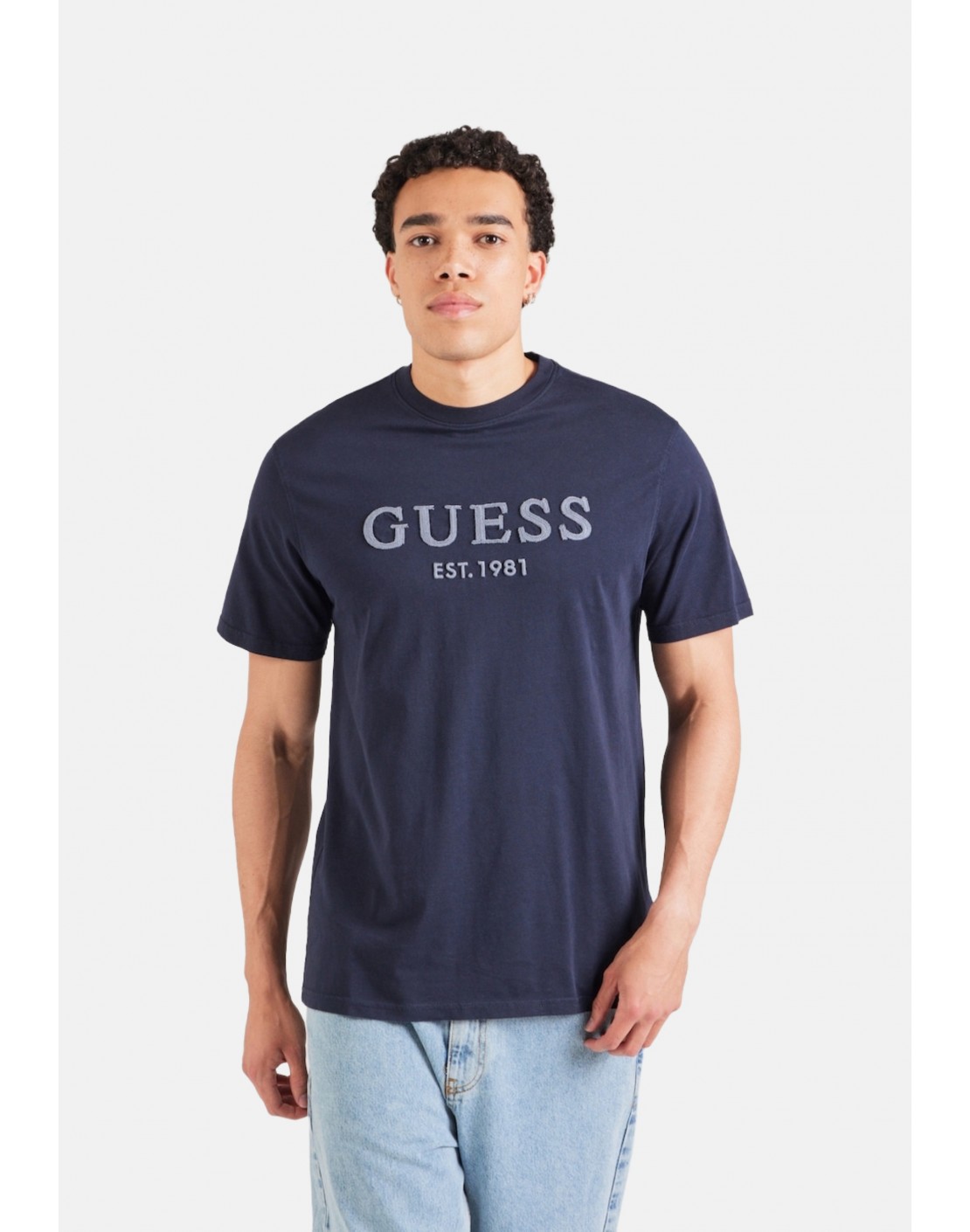 Guess Camiseta SS Guess Box Logo Tee