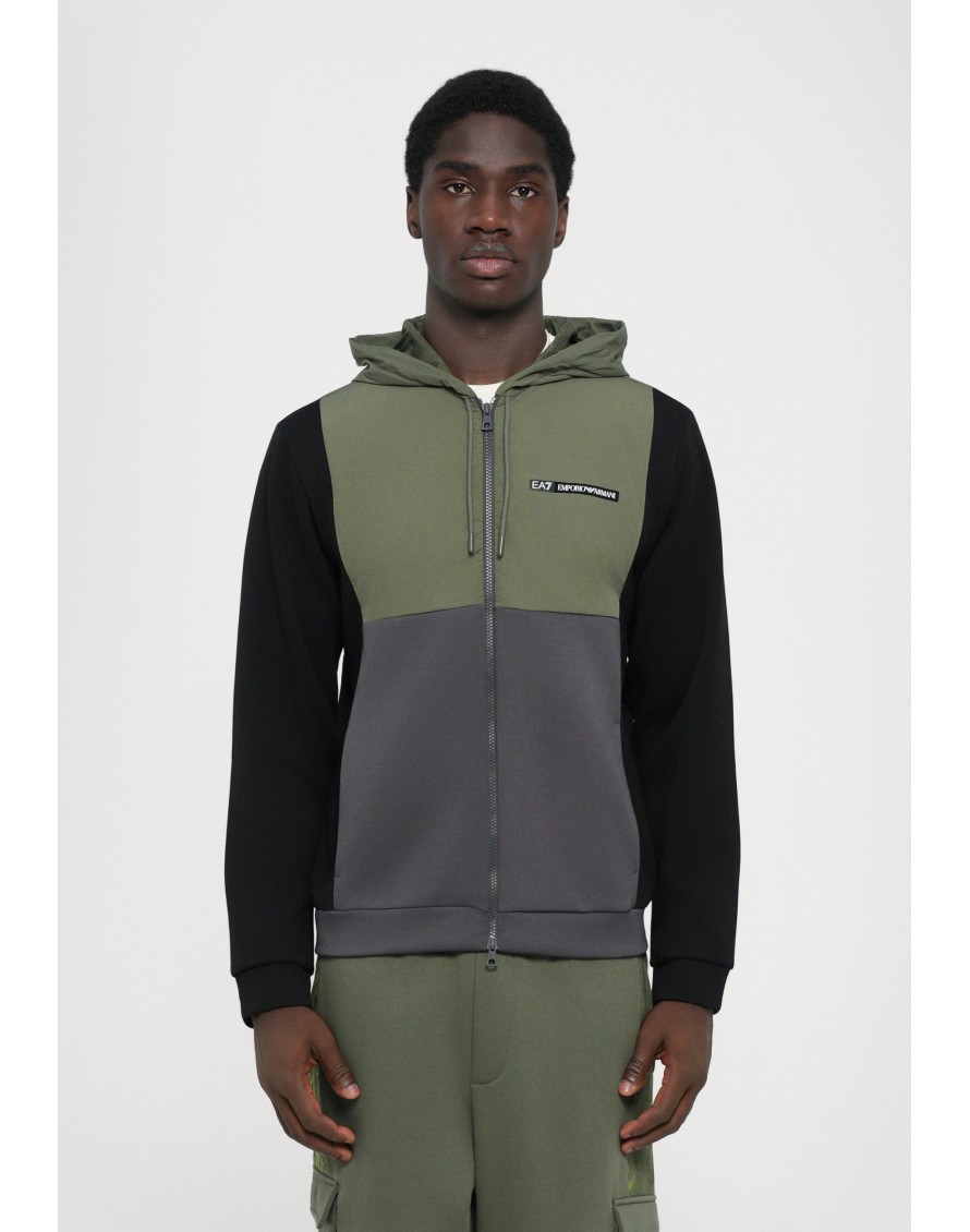 Emporio Armani Chaqueta Chándal capucha Athletic Colour Block