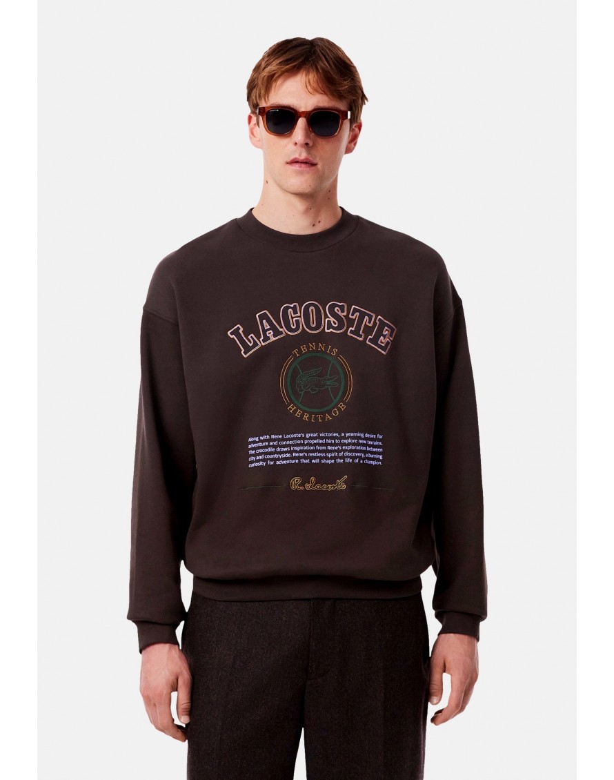 Lacoste Sudadera Estampada SH5888-00