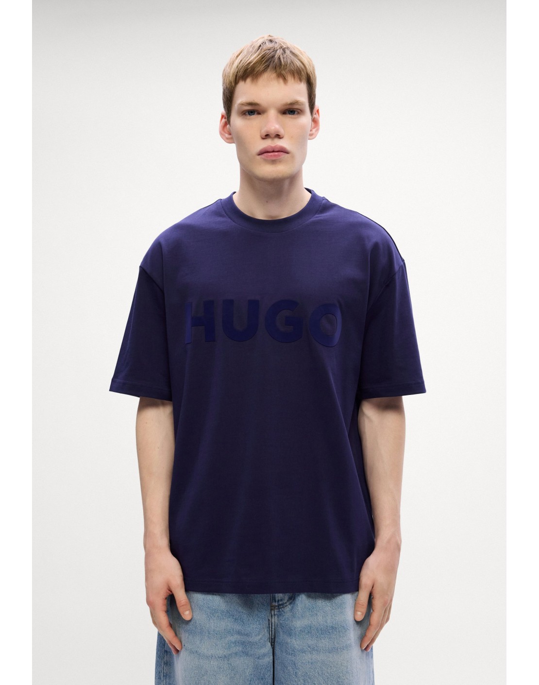 Hugo Boss Camiseta Dinkee con logo reflectante