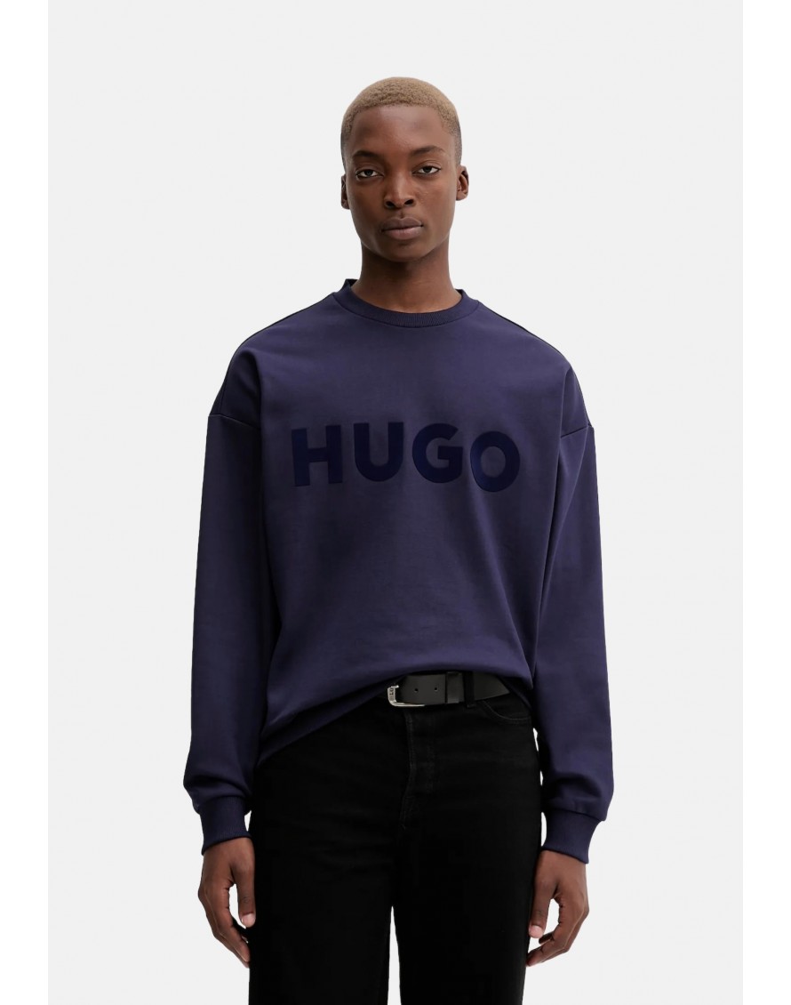 Hugo Boss Sudadera Dinex con logo estampado a tono