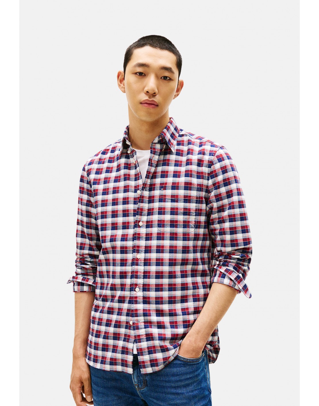 Tommy Hilfiger Camisa Heritage Oxford Tart