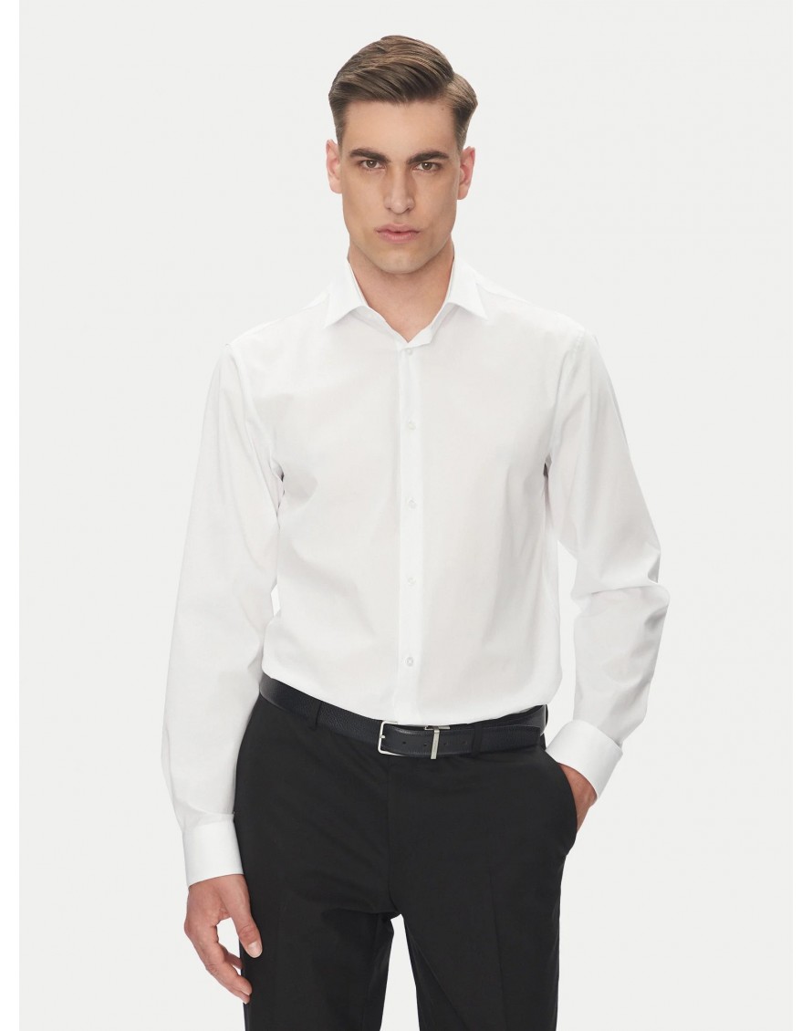 Calvin Klein Camisa Reg Essential Poplin STR Sld