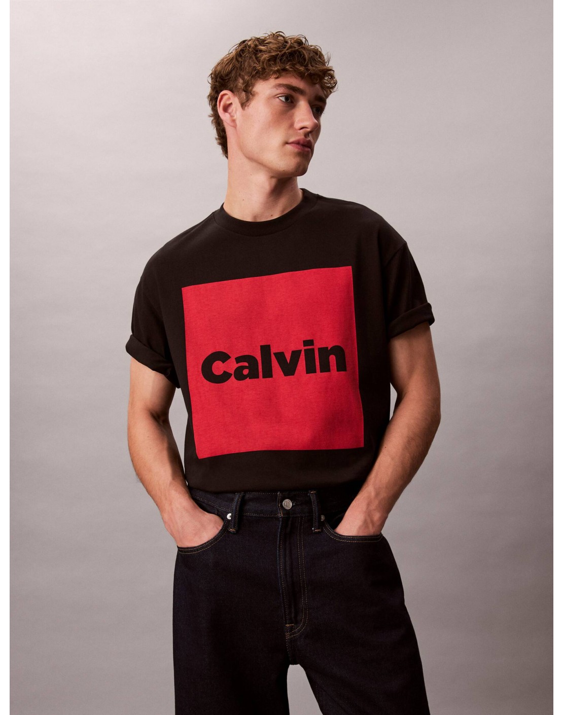 Calvin Klein Camiseta SS 16S IO Calvin Box