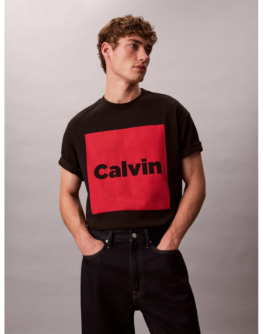 Calvin Klein Camiseta SS 16S IO Calvin Box