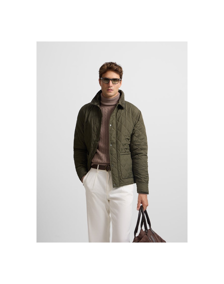 Silbon Chaqueta clasica field verde