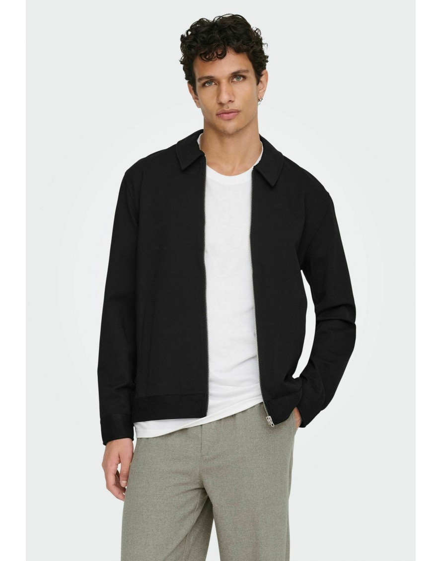 Only & Sons Chaqueta Onsjakes 0339 Reg Zip Overshr Frml Noos