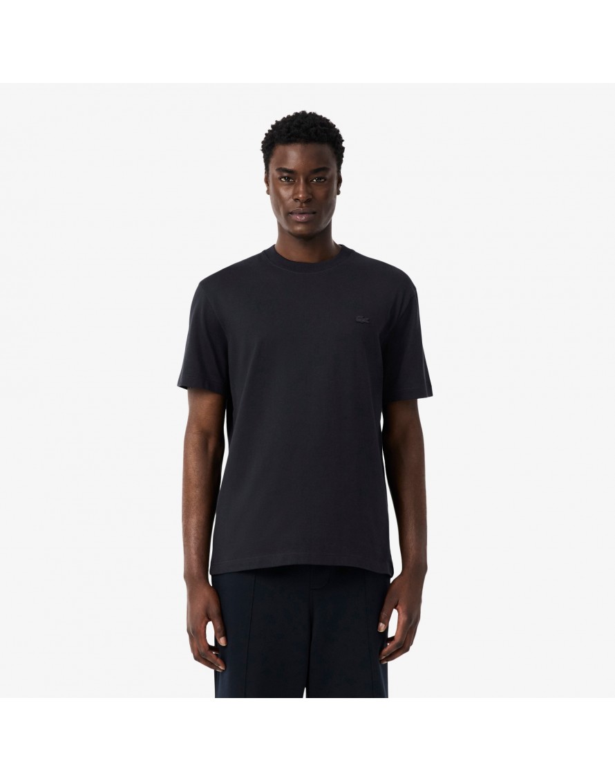 Lacoste Camiseta de punto jersey estampado