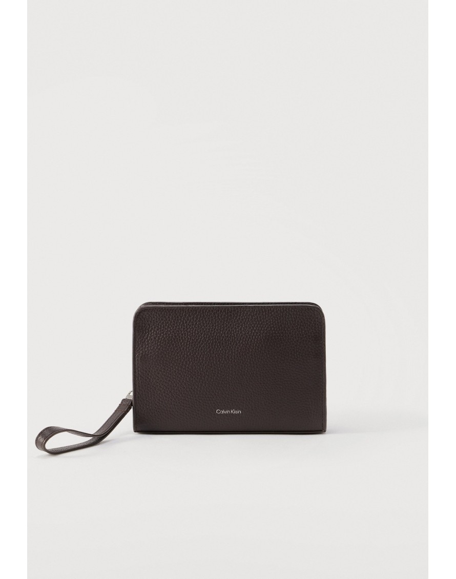 Calvin Klein Bolso Foil Emboss Pouch W/Handle