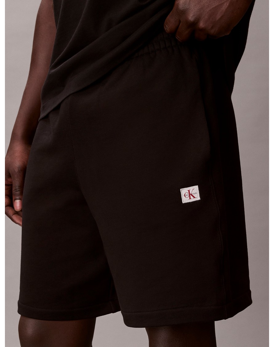 Calvin Klein Pantalón corto Chándal EU 350Terry Badge Sh