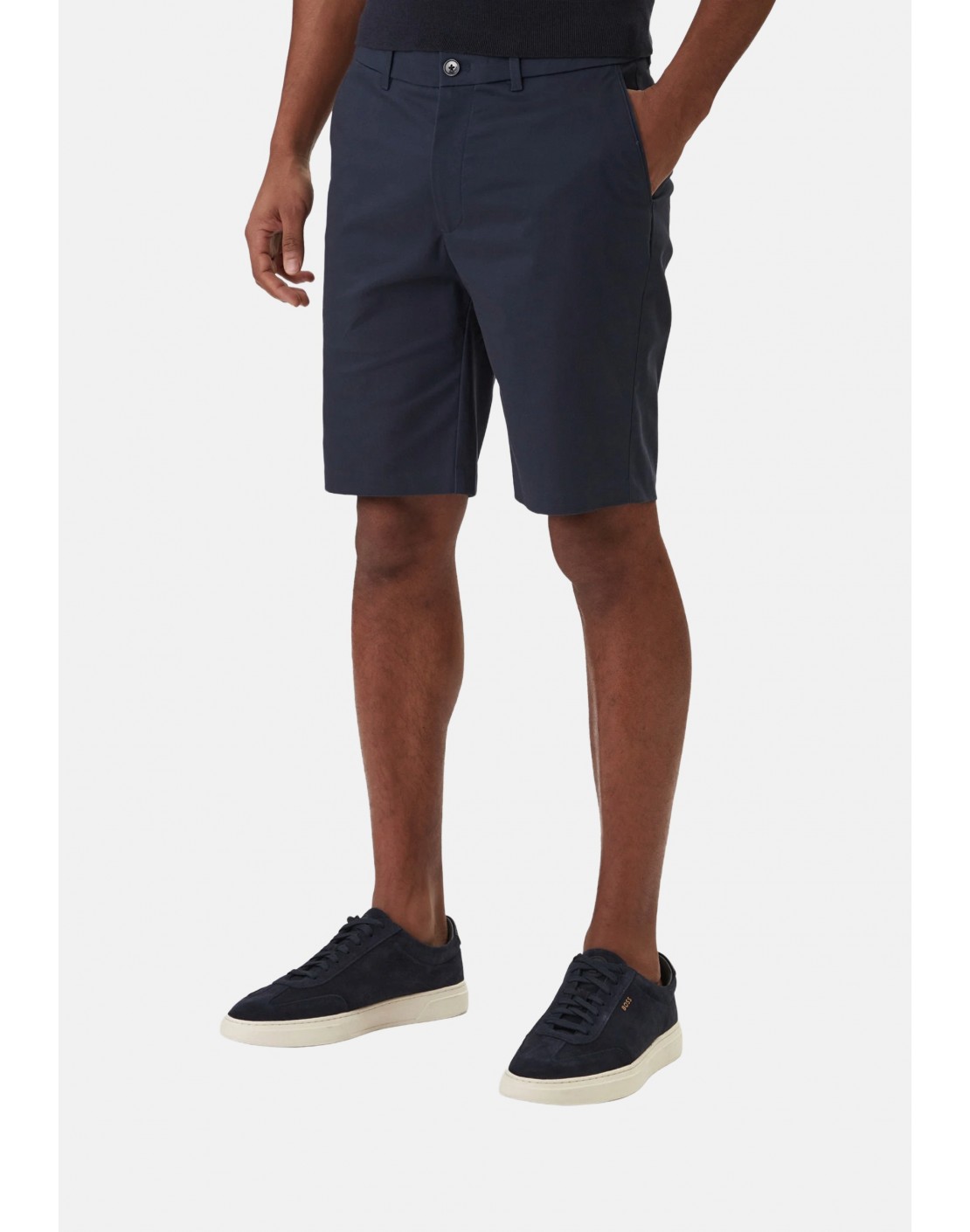 Calvin Klein Pantalón chino Corto 9 In Slim Sateen Chino