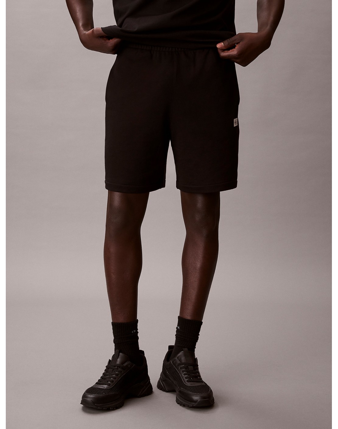 Calvin Klein Pantalón Corto de Chándal  EU 350Terry Badge Short