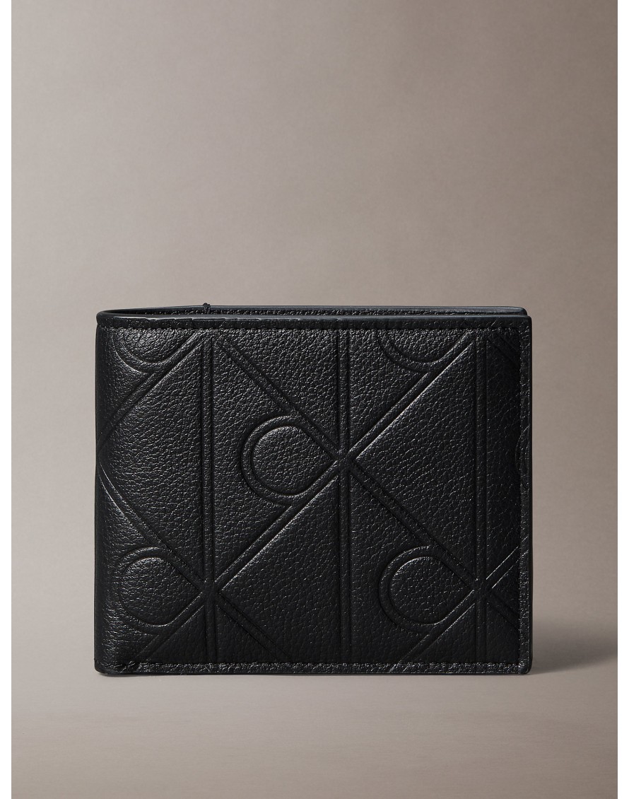 Calvin Klein Cartera XL Emblem AOP Emboss Billfold