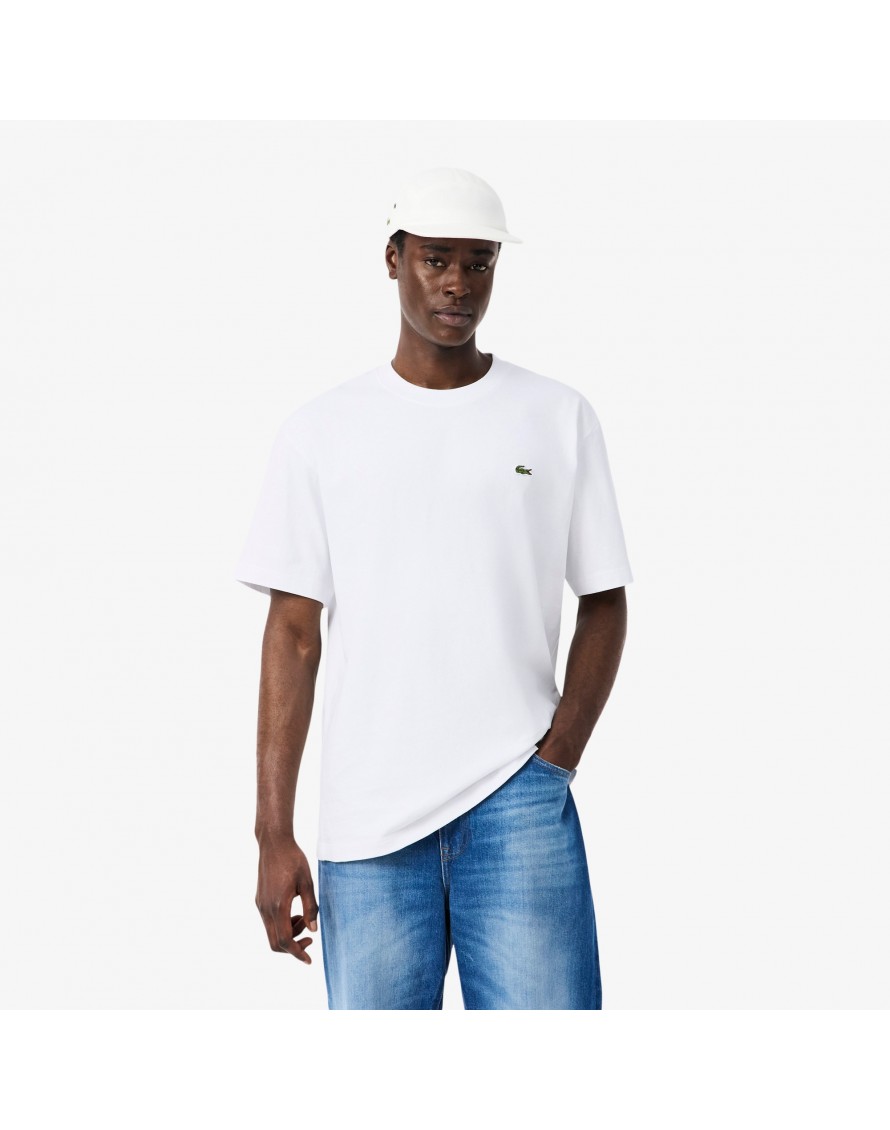 Lacoste Camiseta de punto jersey de algodón grueso