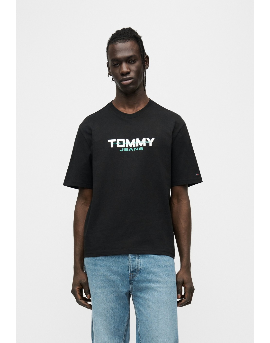 Tommy Jeans Camiseta TJM 90S TJ Block SS