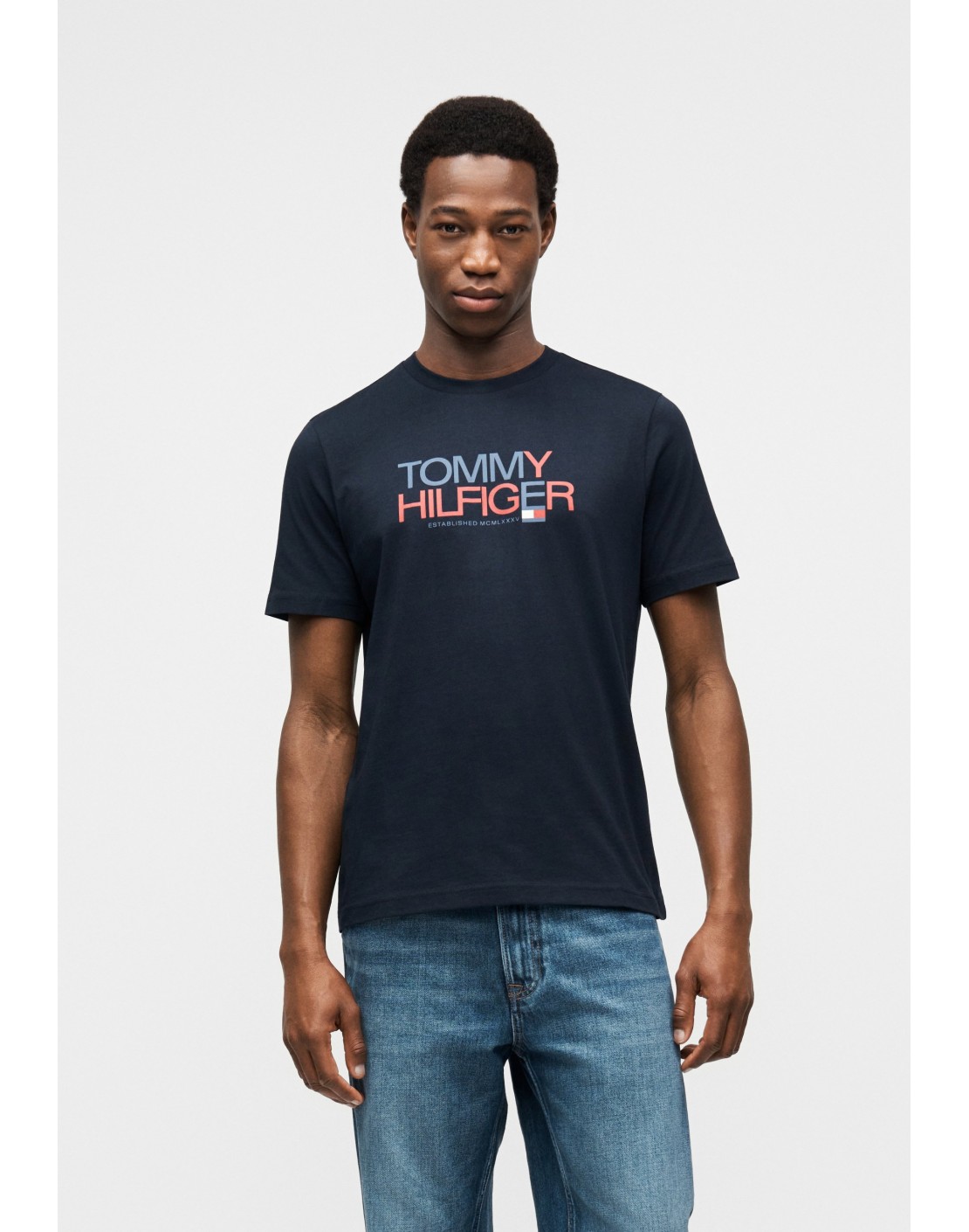 Tommy Hilfiger Camiseta Brand Love Big Text