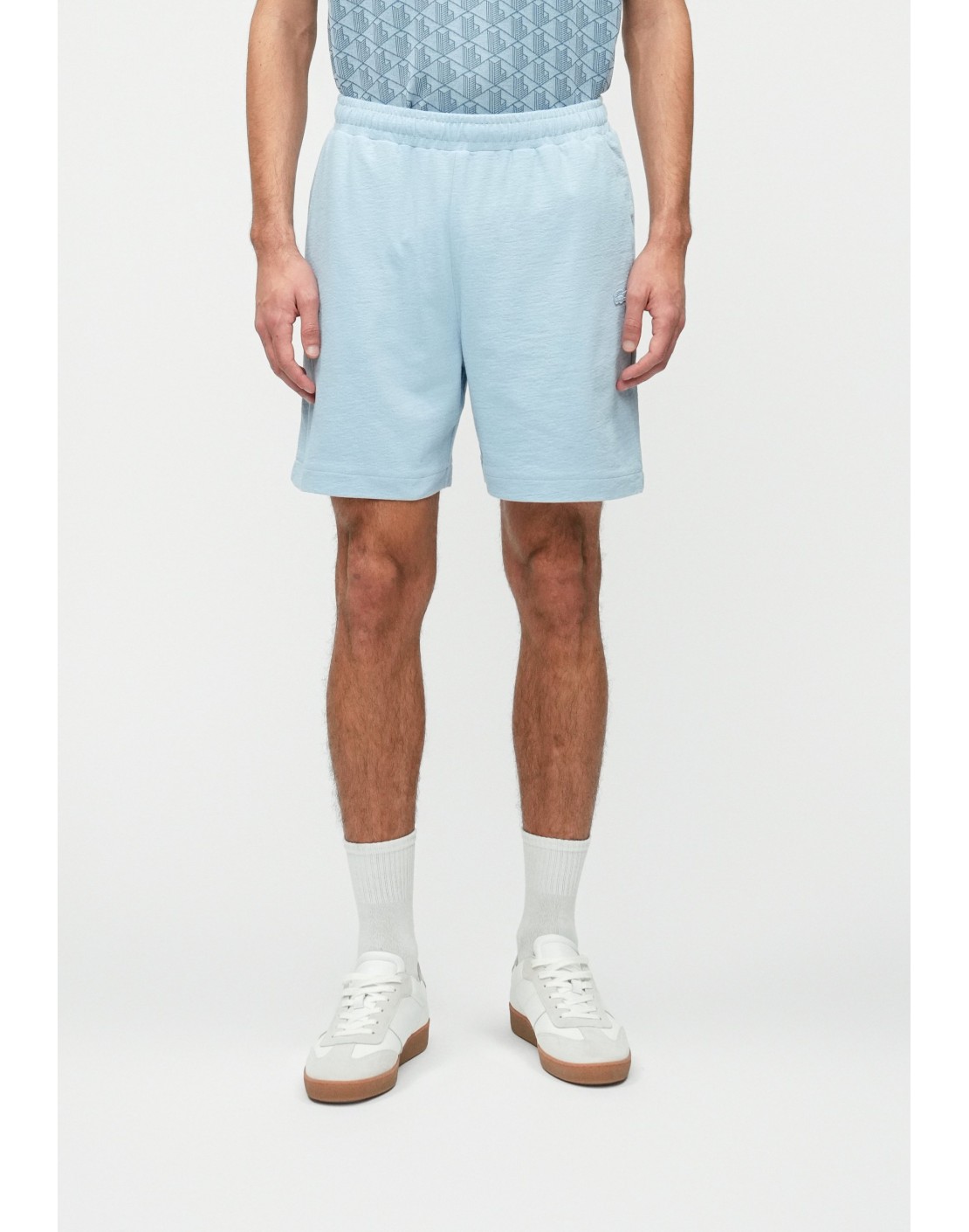 Lacoste Pantalón corto de punto jersey texturizado