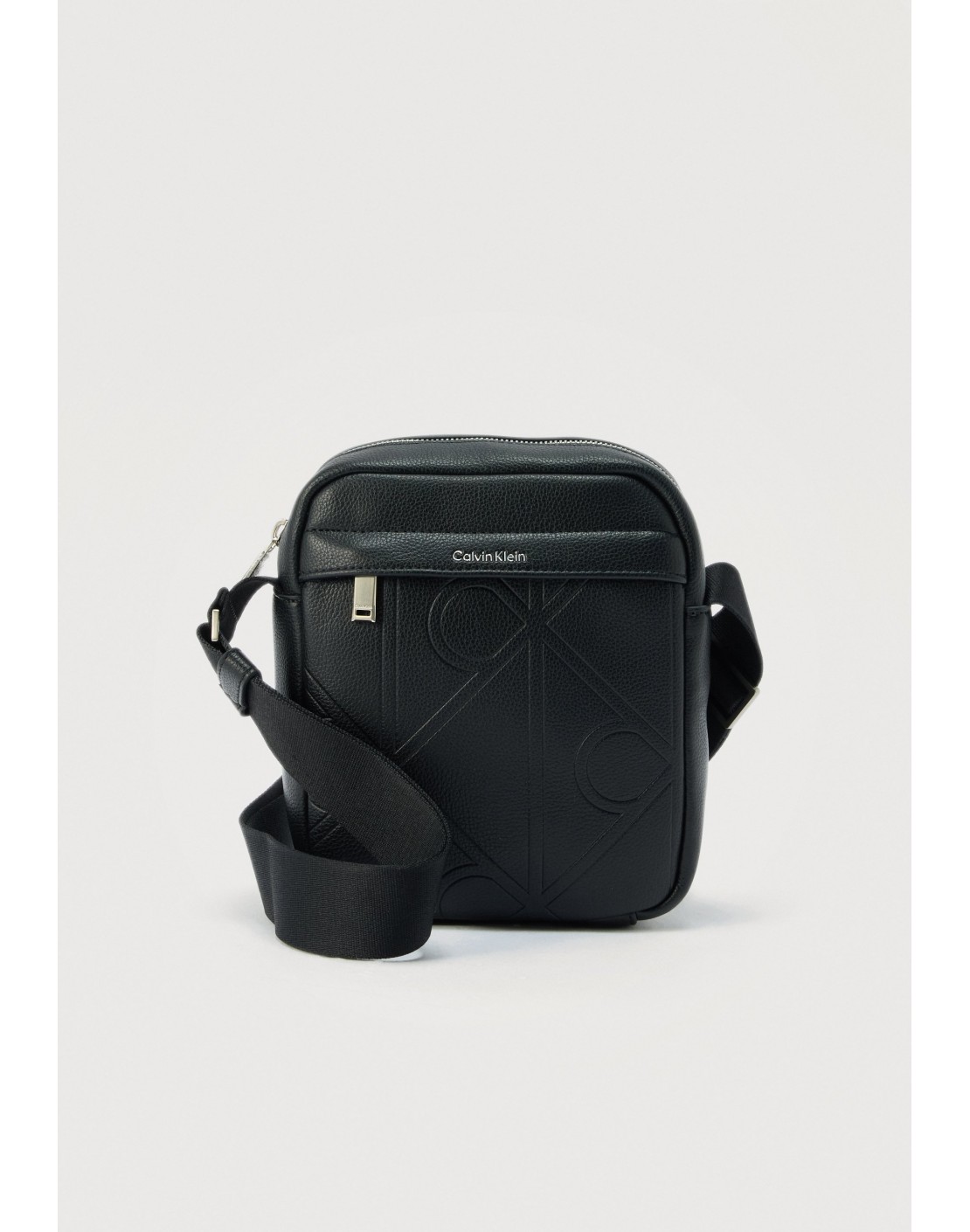 Calvin Klein Bandolera Emblem AOP Emboss Reporter