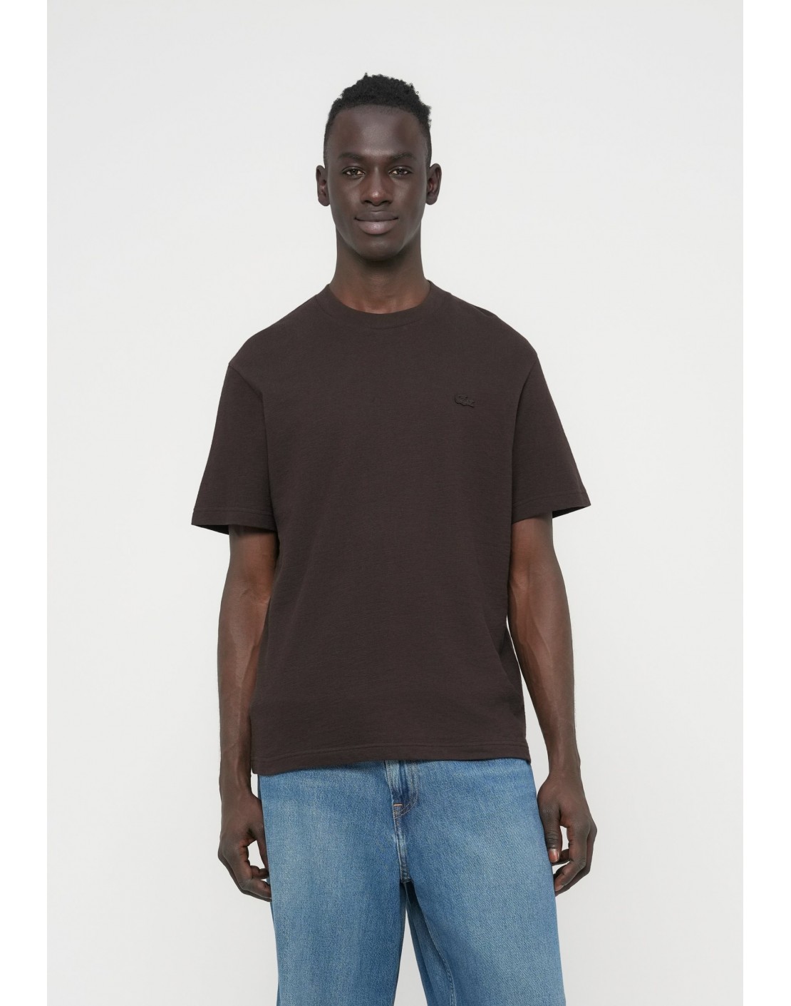 Lacoste Camiseta de punto jersey texturizado