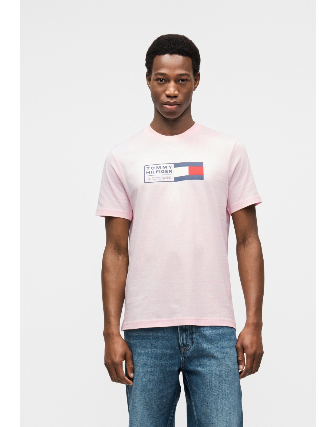 Tommy Hilfiger C amiseta  Brand Love Text Box TEE