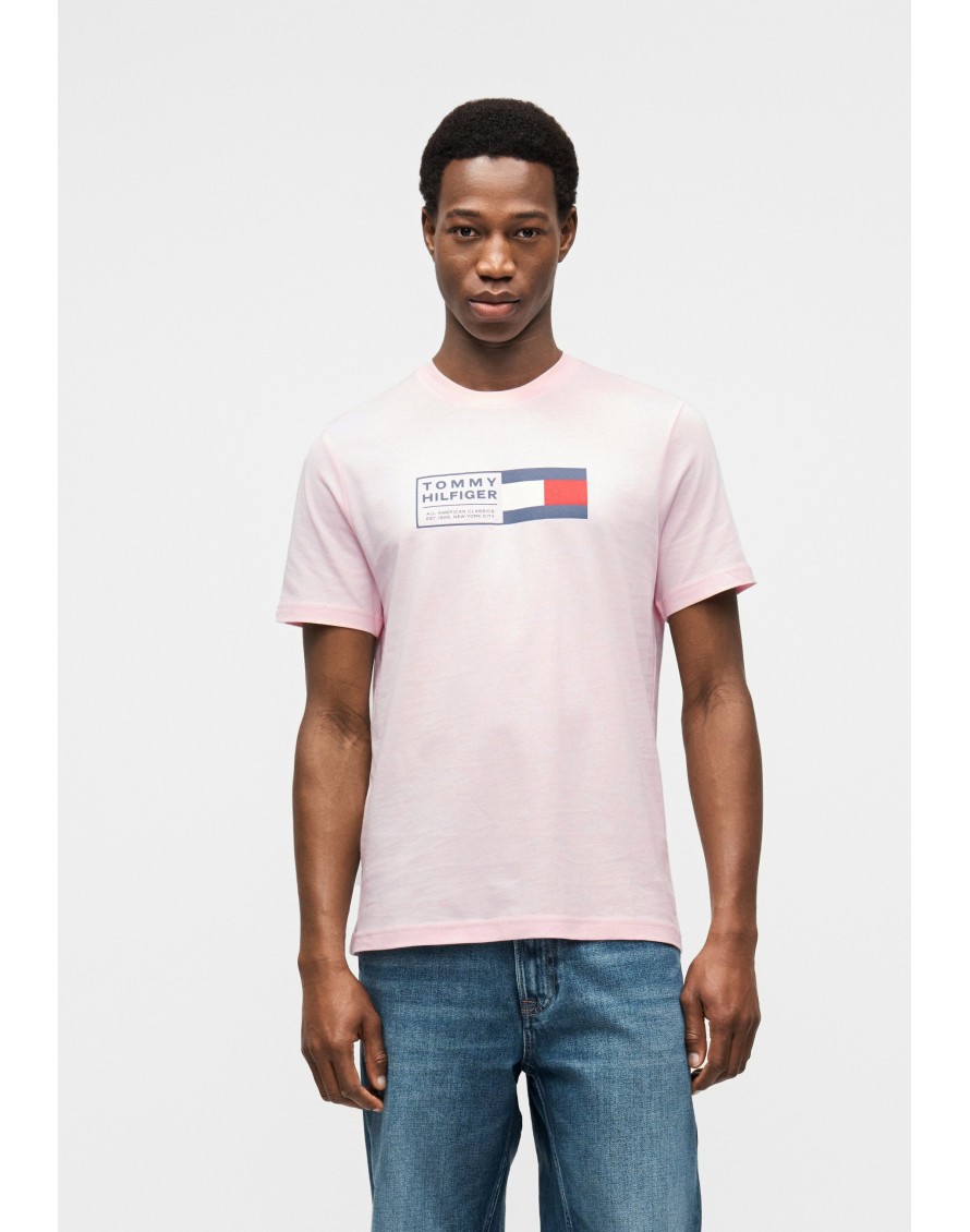 Tommy Hilfiger C amiseta  Brand Love Text Box TEE