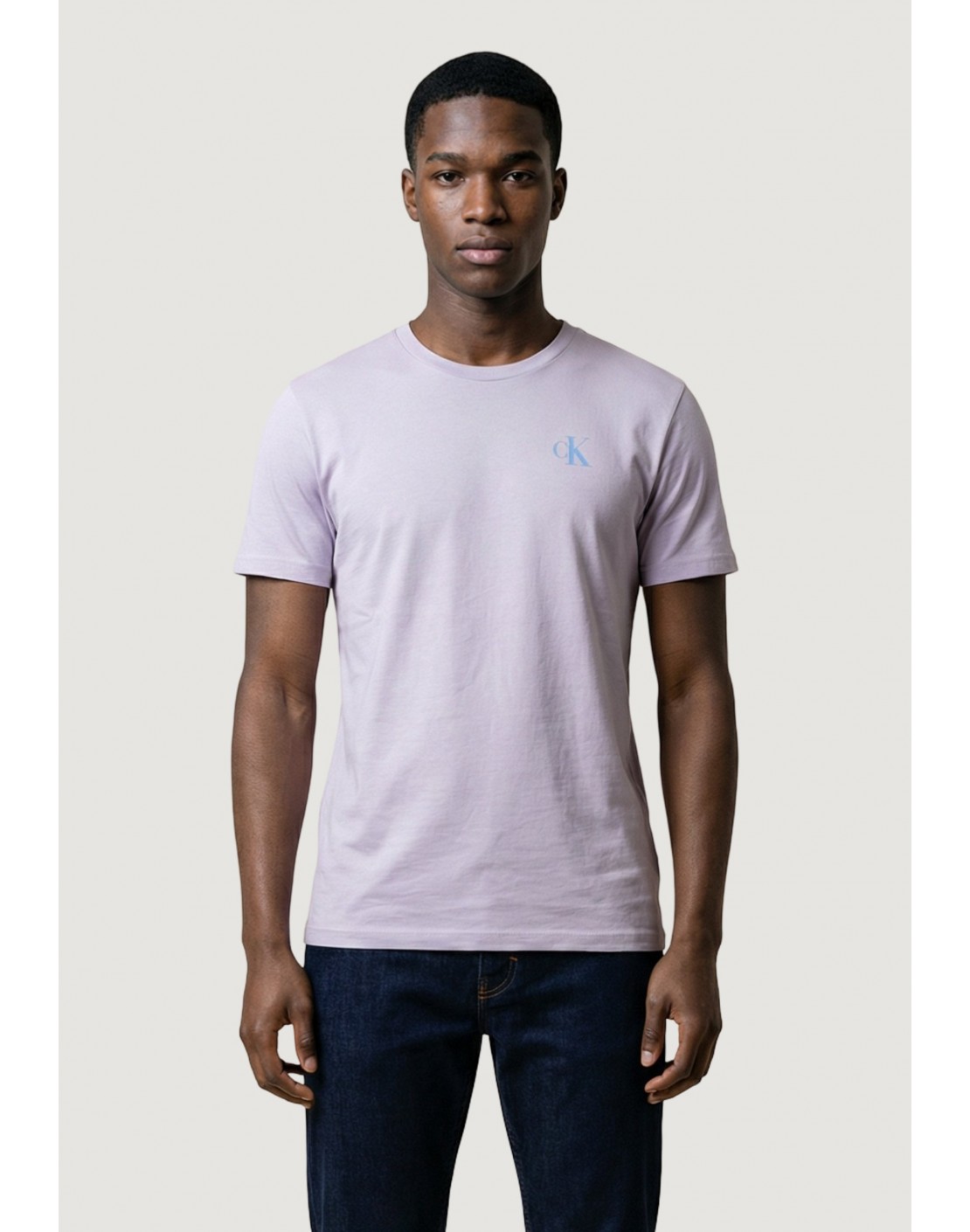 Calvin Klein Camiseta SS 30S Classic Back Monologo Tee