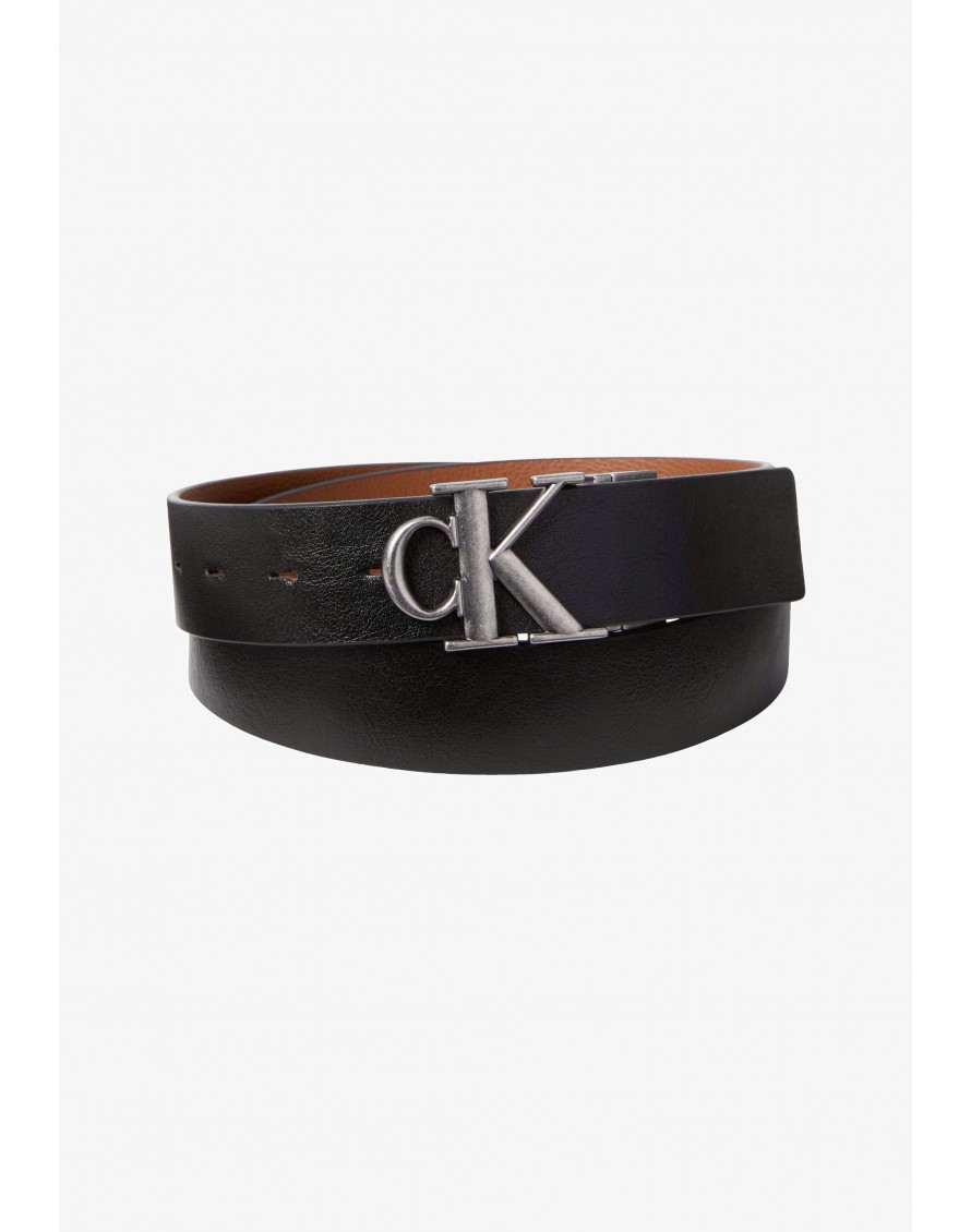 Calvin Klein Cinturón CK Buckle Tumbled 35
