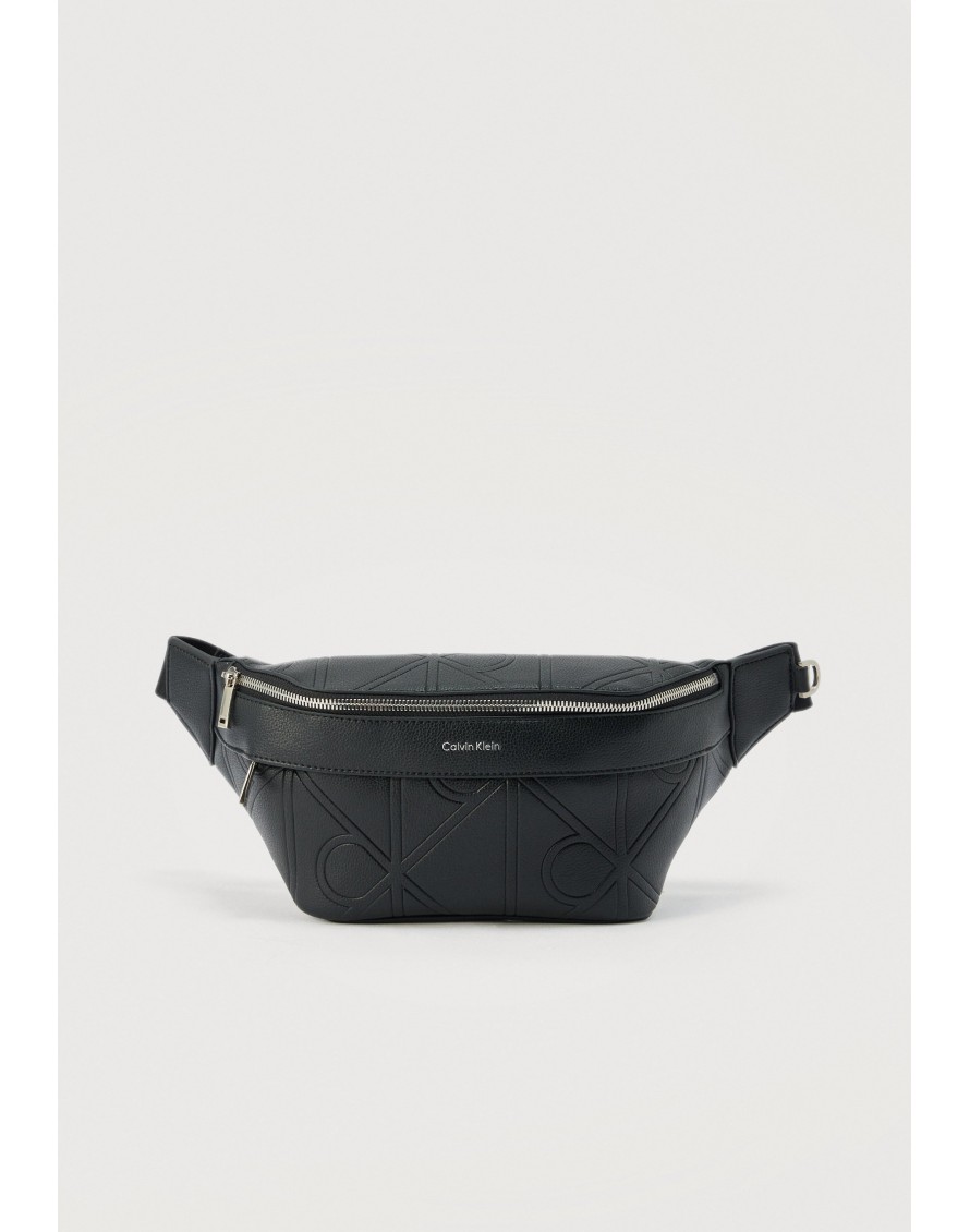 Calvin Klein Riñonera Emblem AOP Emboss Waistbag